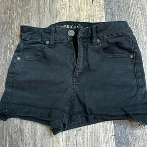 American Eagle Black Shorts - Size 4